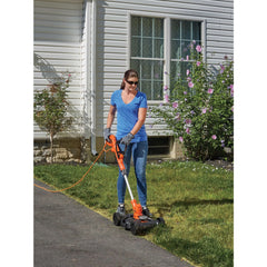 Electric Lawn Mower, Weed Eater and Edger 3-in-1 Combo, 12-Inch 6.5 Amp