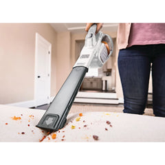 dustbuster® Handheld Vacuum, Cordless, AdvancedClean+™, White, Extra Long Crevice Tool