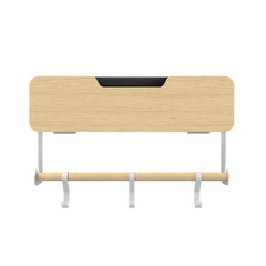 White Hanging / Magnetic Rack System-Shelf W/ Door