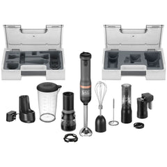 kitchen wand™ Cordless 6 in 1 Immersion Blender & Kitchen Multi-tool, Grey