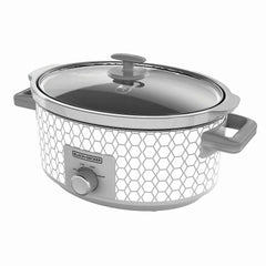  7-Quart Slow Cooker-Geometric